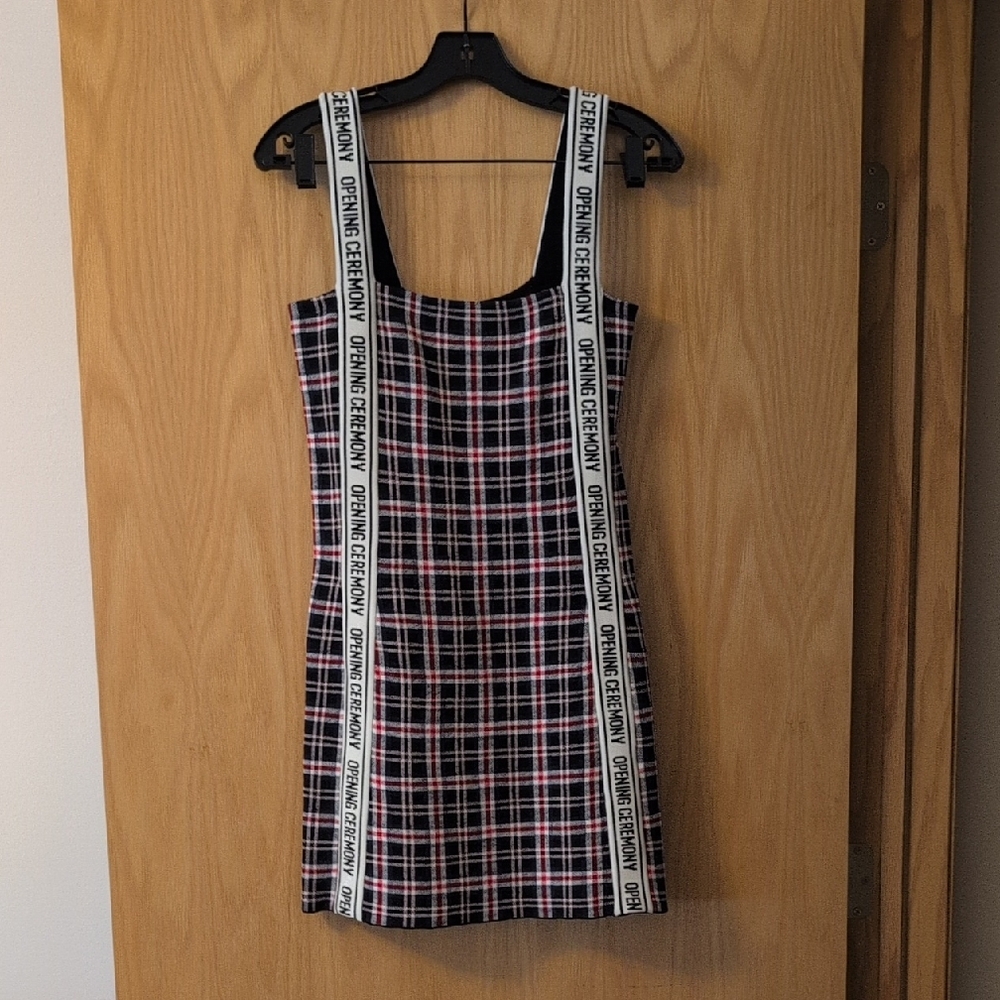 Opening Ceremony Plaid Dress S